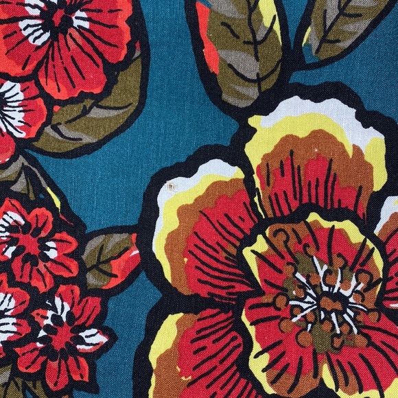 LOFT Petites Ann Taylor Paradise Halter Maxi Dress Tropical Floral Size SP Boho - Picture 11 of 11